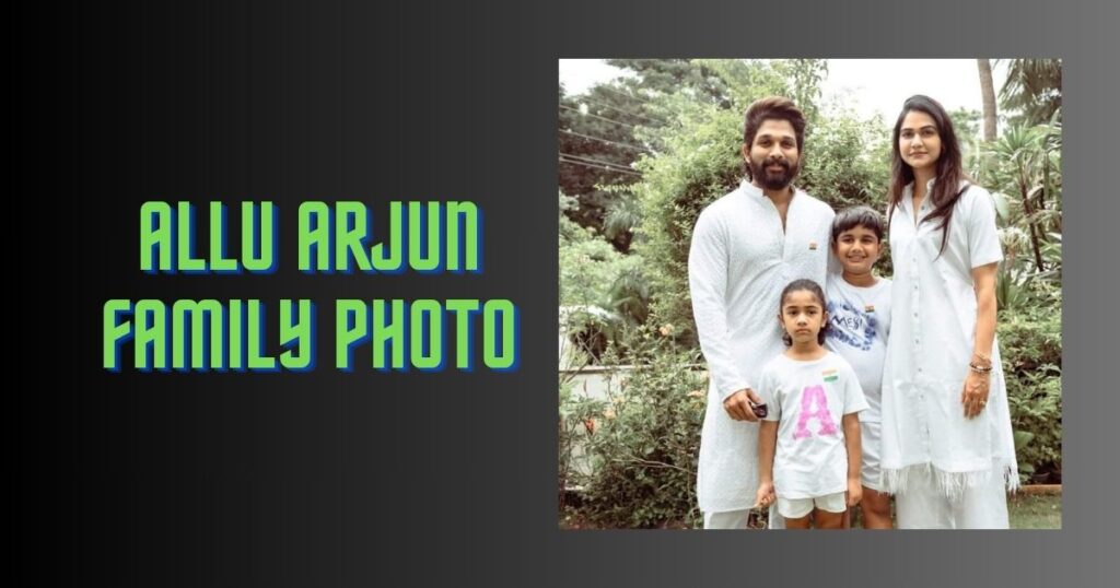 Allu Arjun Family Photo